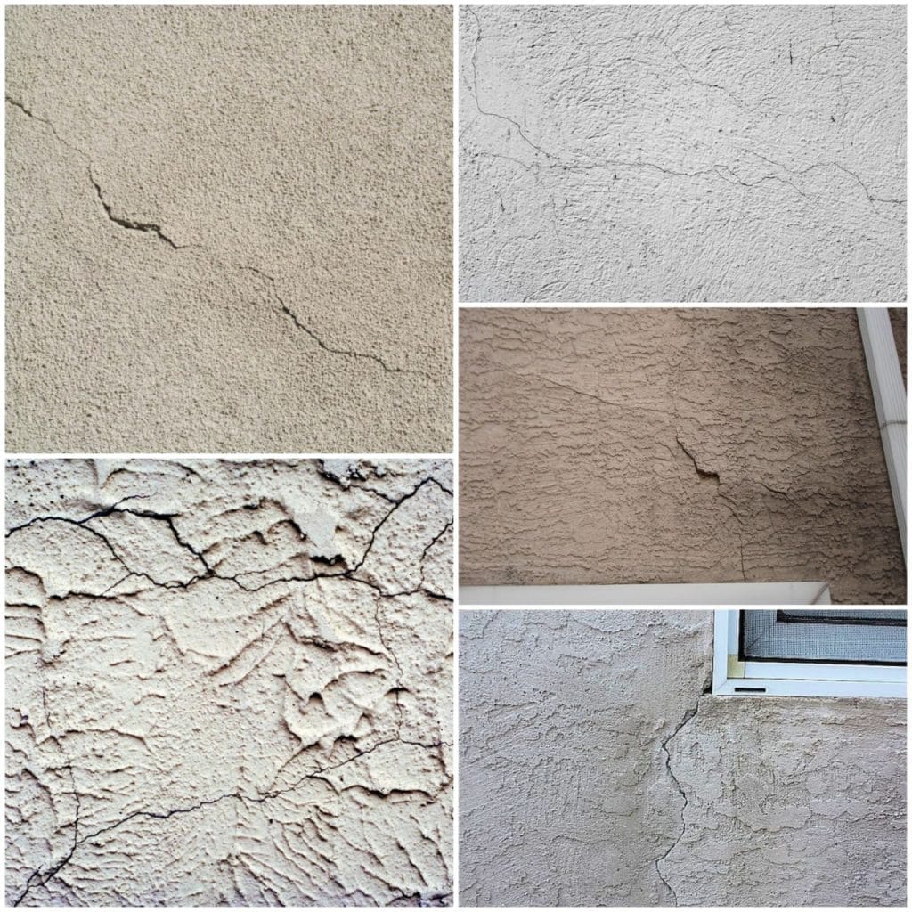 professional stucco repair Northeast Florida before and after